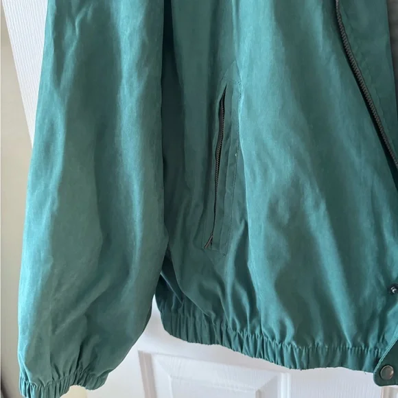 Pro Am Golf Windbreaker, XL, Masters Green, zip front with collar NWOT - Picture 8 of 12